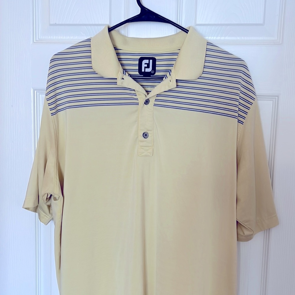 FOOTJOY Men’ golf polo size large